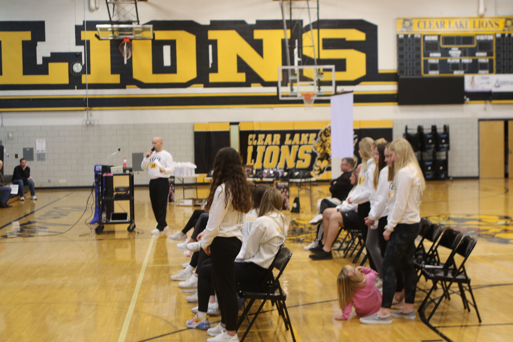 Clear Lake Girls Basketball state send-off
